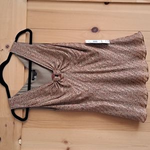 Ann Klein 100% Silk Sleeveless Top.  BNWT.  Size 12